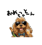 ロックで時々オネェな茶アメコカ（個別スタンプ：10）