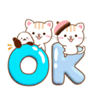 3D入り！大人のためのねこ夏の気遣い（個別スタンプ：2）