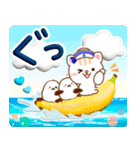 3D入り！大人のためのねこ夏の気遣い（個別スタンプ：4）