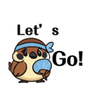 ふくら雀さん（個別スタンプ：5）