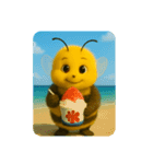 ファットビーズ 夏の思い出編（個別スタンプ：2）