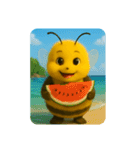 ファットビーズ 夏の思い出編（個別スタンプ：3）