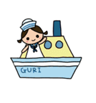 ぐりちゃんの夏（個別スタンプ：2）