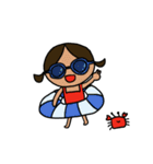 ぐりちゃんの夏（個別スタンプ：11）