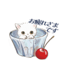 ドールな猫たちのスタンプ✳︎夏✳︎（個別スタンプ：4）