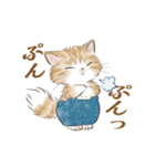 ドールな猫たちのスタンプ✳︎夏✳︎（個別スタンプ：34）