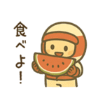 夏を楽しむ もたすぽ君（個別スタンプ：12）