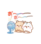【納涼】うさハムの可愛い夏スタンプ（個別スタンプ：32）