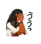 古代エジプトハッピーライフ27 壁画風な夏（個別スタンプ：27）