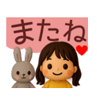 ずっと使える食べたい物アピールスタンプ（個別スタンプ：40）