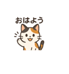 ネコくん每日使いやすいスタンプ（個別スタンプ：6）