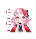 和ロリ少女★レトロ縁日あそび（個別スタンプ：35）