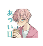 ゆめかわ男子の夏★ふんわり気分（個別スタンプ：26）