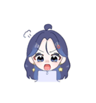 5人組女子のスタンプ！（個別スタンプ：4）