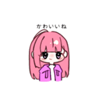 5人組女子のスタンプ！（個別スタンプ：21）