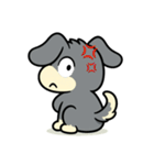 シュナウザーの日常.でか顔ver.（個別スタンプ：23）