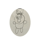 小2が描いたスタンプ（個別スタンプ：3）