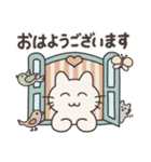 ラテねこちゃん（個別スタンプ：3）