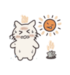 ラテねこちゃん（個別スタンプ：25）