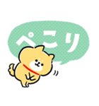 わかりやすい動物たち‗毎日使えるデカ文字（個別スタンプ：15）