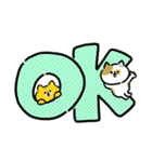 わかりやすい動物たち‗毎日使えるデカ文字（個別スタンプ：18）