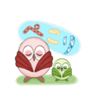 いつでも使える楽しいフクロウさん❤️（個別スタンプ：39）