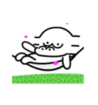 無表情猿（個別スタンプ：22）