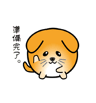 nobobi アニメ 丸めのチイワンコ（個別スタンプ：6）
