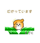 nobobi アニメ 丸めのチイワンコ（個別スタンプ：20）