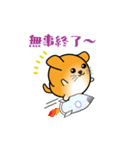 nobobi アニメ 丸めのチイワンコ（個別スタンプ：21）