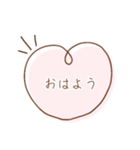 毎日使える！大人なハートスタンプ♡（個別スタンプ：1）