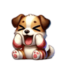 子犬たち④（個別スタンプ：4）