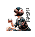 お洒落GIRL′S（個別スタンプ：8）