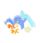 水族館にいる仲間たち（個別スタンプ：10）
