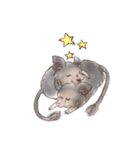 BPNのデグーとねこ（個別スタンプ：3）