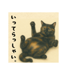 サビ猫しずくちゃんスタンプ パート2（個別スタンプ：4）