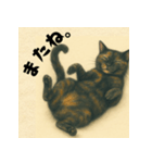 サビ猫しずくちゃんスタンプ パート2（個別スタンプ：8）