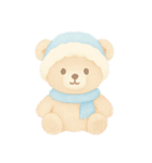 パステル季節だより(冬編)（個別スタンプ：30）