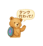 アニマル×ゲーム好きに使える日常スタンプ（個別スタンプ：30）