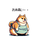 主婦な太っちょ柴犬（個別スタンプ：14）