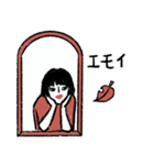 赤いリップの気分屋ちゃん（個別スタンプ：6）