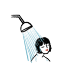 赤いリップの気分屋ちゃん（個別スタンプ：7）