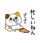 ねこ依存一年中使えるシンプル（個別スタンプ：5）