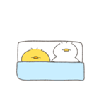 へんてこなべびぴよとべびアヒル（個別スタンプ：5）