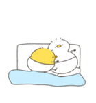 へんてこなべびぴよとべびアヒル（個別スタンプ：6）