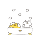 へんてこなべびぴよとべびアヒル（個別スタンプ：9）