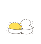 へんてこなべびぴよとべびアヒル（個別スタンプ：11）