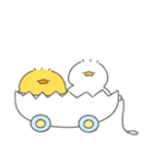 へんてこなべびぴよとべびアヒル（個別スタンプ：12）