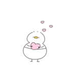 へんてこなべびぴよとべびアヒル（個別スタンプ：31）