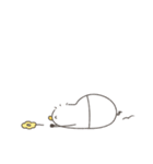 へんてこなべびぴよとべびアヒル（個別スタンプ：34）